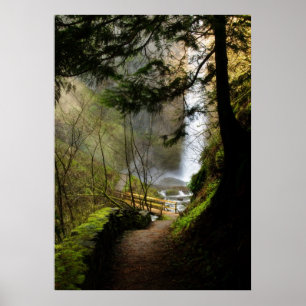 The Path to Latourell Falls Poster