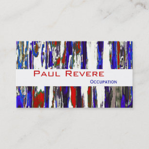The Patriotic ~ Business Cards