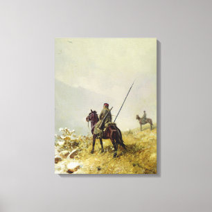 The Patrol, 1887 Canvas Print