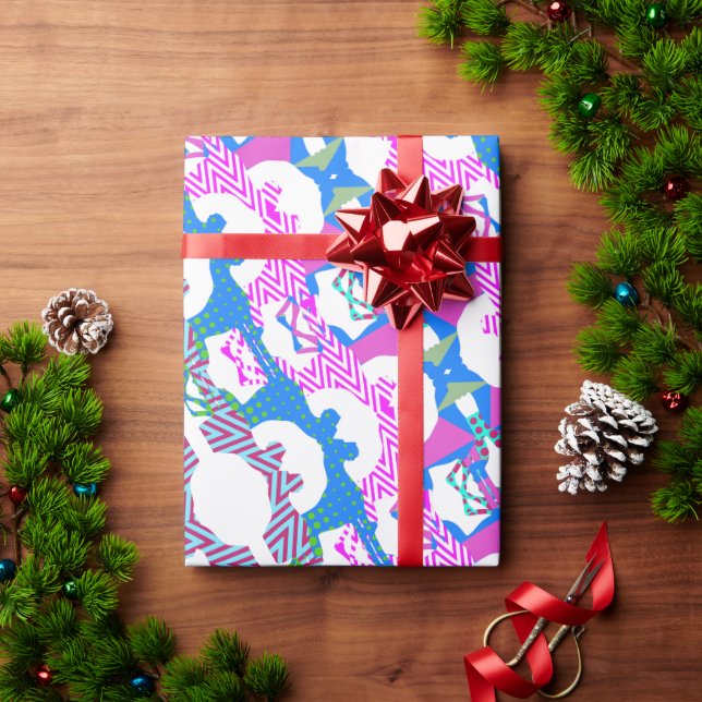 The Pattern Great Dane Wrapping Paper (Holiday Gift)