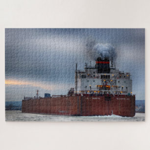 The Paul R. Tregurtha Ship Duluth Minnesota Jigsaw Puzzle