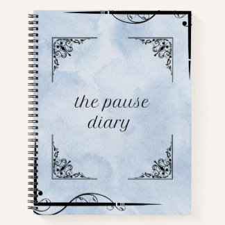 the pause diary  notebook