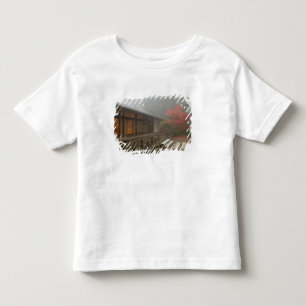 The pavilion at the Portland Japanese Garden Toddler T-shirt