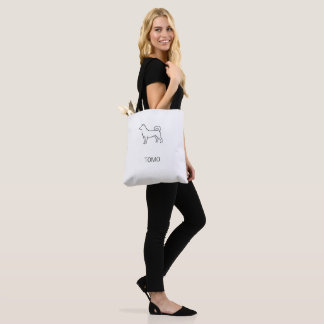 The Paw & Line Signature Yoga Tote Bag