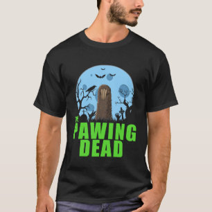 The Pawing Dead Zombie Sloth Paw Halloween Costum T-Shirt