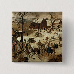 The Payment of the Tithe 2 Inch Square Button