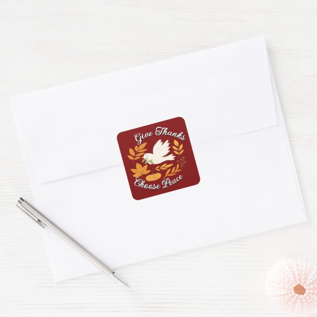 'The Peace Collection' Sticker (Envelope)