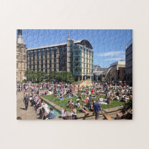 The Peace Gardens, Sheffield Jigsaw Puzzle