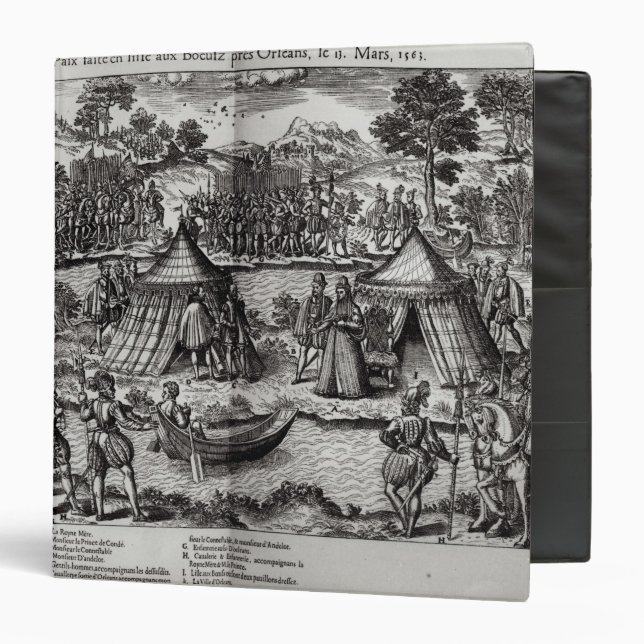 The Peace Made on L'Isle aux Boeufs Binder (Front/Inside)