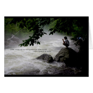 The Peace of Assisi Card