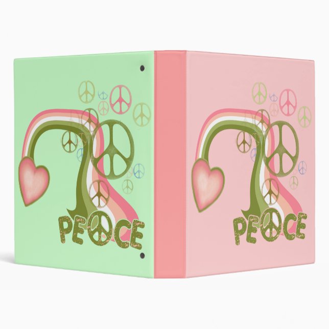 The Peace Rainbow Binder (Background)