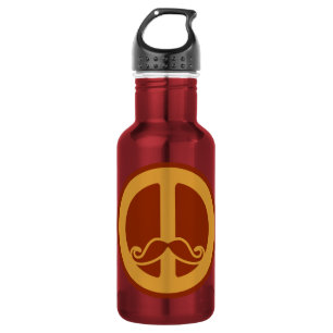 The Peace Stache 532 Ml Water Bottle