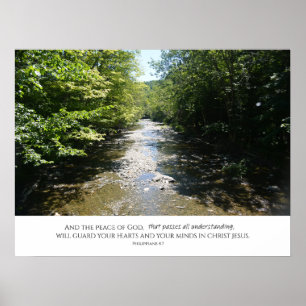 The peace that passes all understanding.  poster