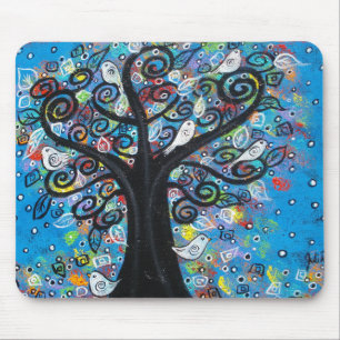 The Peace Tree Mouse Pad