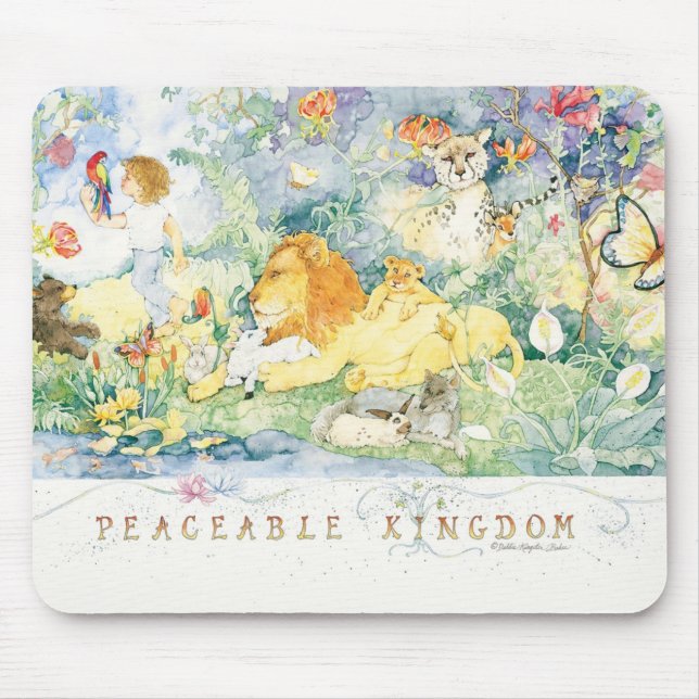 The Peaceable Kingdom Mouse Pad (Front)