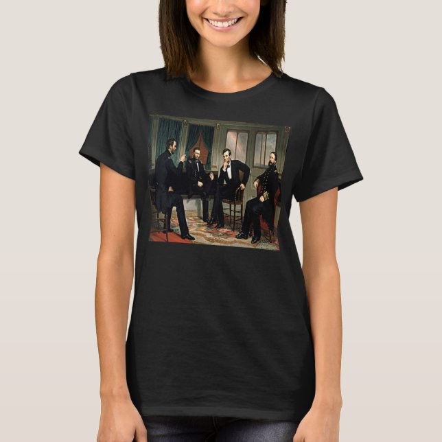 The Peacemakers Painting of 1868 T-Shirt (Front)