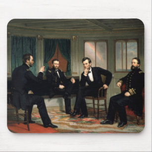 The Peacemakers with Abraham Lincoln Mouse Pad