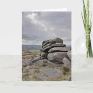 The Peak District, Sheffield. Blank Card