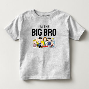 The Peanuts Gang I'm The Big Brother Toddler T-shirt