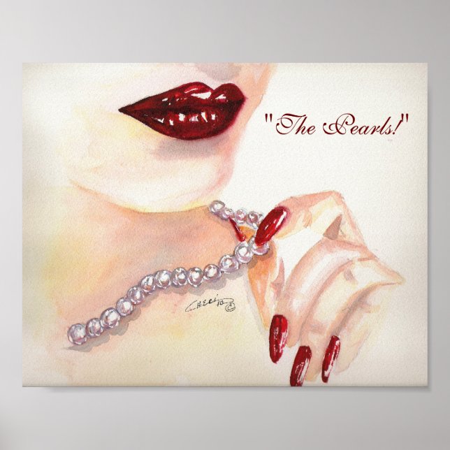 "The Pearls!"  8x10 Print (Front)