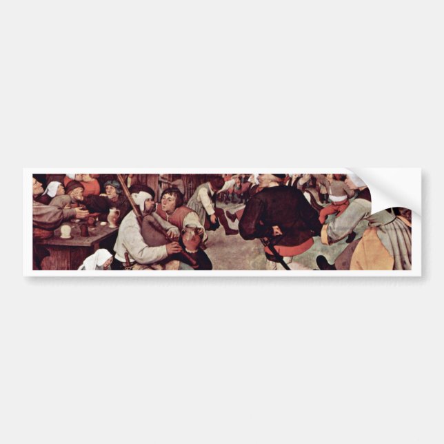 The Peasant Dance By 0 (Best Quality) Bumper Sticker (Front)