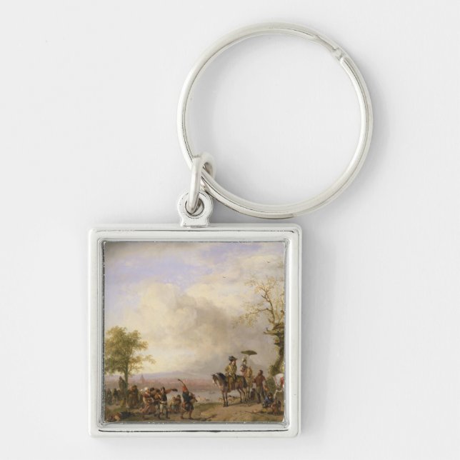 The Peasant Wedding Keychain (Front)