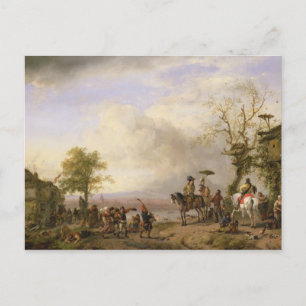 The Peasant Wedding Postcard