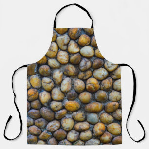 The pebble stone floors, background texturesabstra apron
