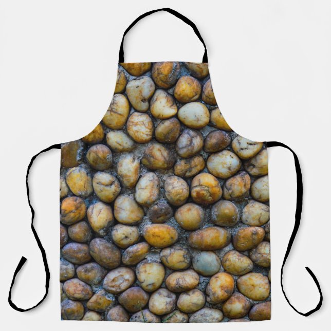 The pebble stone floors, background texturesabstra apron (Front)