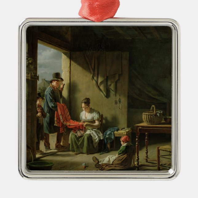 The Pedlar, 1812 Metal Ornament (Front)