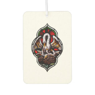 The Pelican as a Christian Symbol Air Freshener