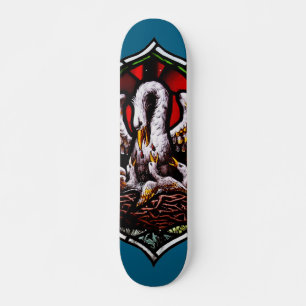 The Pelican as a Christian Symbol Skateboard