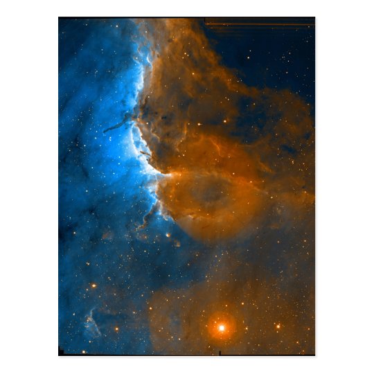 The Pelican Nebula Giant HII Region W80 Postcard