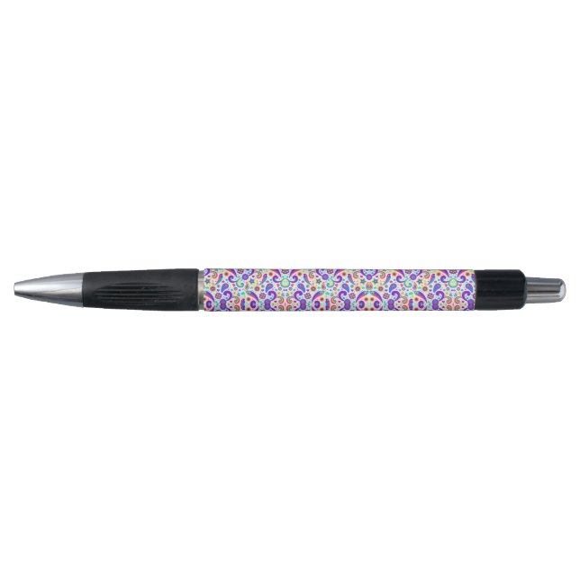 The pen features black accents and a click  (Front)