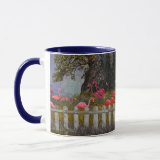 The Penfield Pink Plastic Flamingo Sanctuary Mug