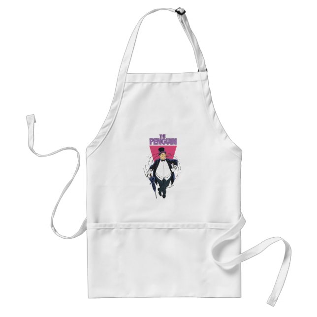 The Penguin - Distressed Graphic Standard Apron (Front)