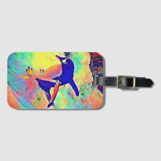 The Penguin Luggage Tag