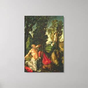 The Penitence of St. Jerome, 1502 Canvas Print