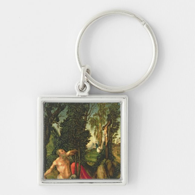 The Penitence of St. Jerome, 1502 Keychain (Front)