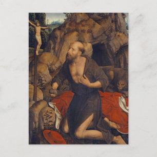 The Penitence of St. Jerome by Hans Memling Postcard