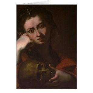 The Penitent Magdalen (Vanitas) by Jusepe Ribera