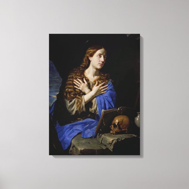 The Penitent Magdalene, 1657 Canvas Print (Front)