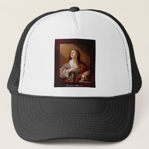 The Penitent Magdalene by Guido Reni Trucker Hat