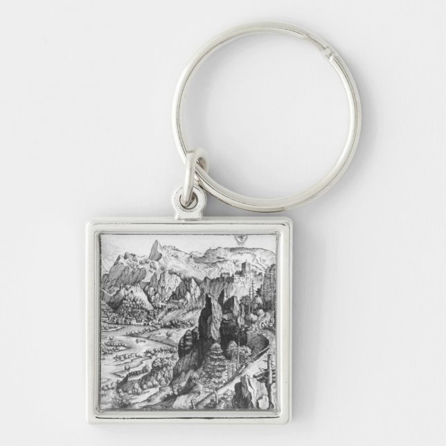 The Penitent Magdalene Keychain (Front)