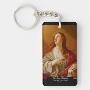 The Penitent Magdalene Keychain