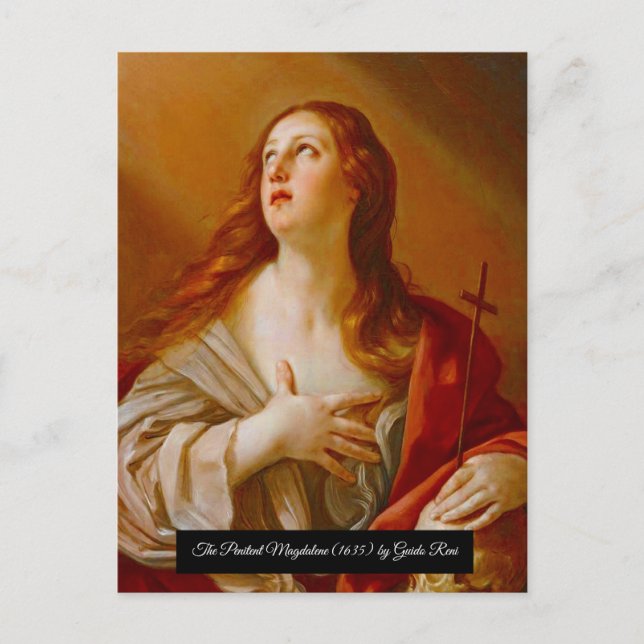 The Penitent Magdalene  Postcard (Front)