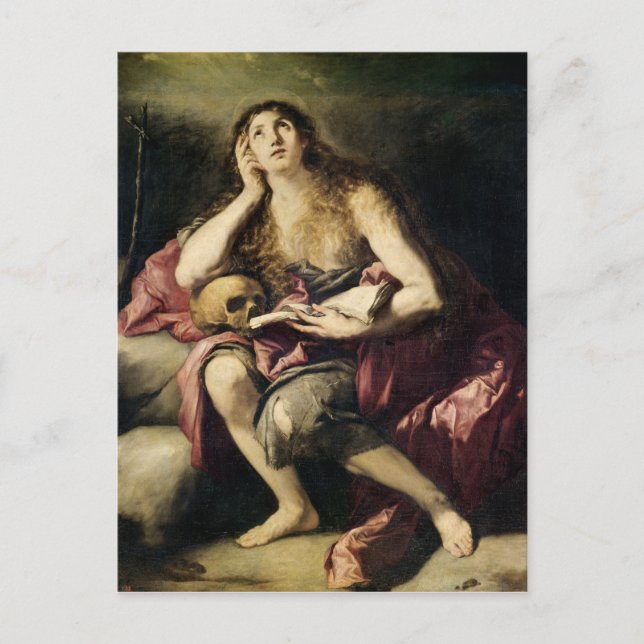 The Penitent Magdalene Postcard (Front)