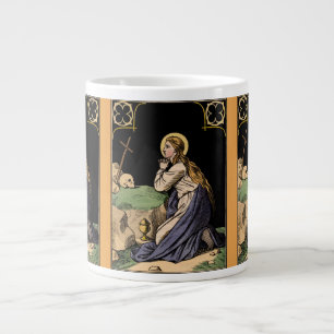 The Penitent Magdalene Praying Large Coffee Mug