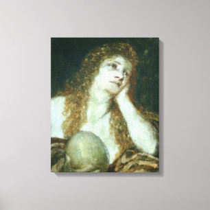 The Penitent Mary Magdalene, 1873 Canvas Print
