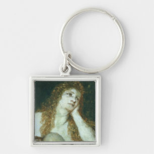The Penitent Mary Magdalene, 1873 Keychain